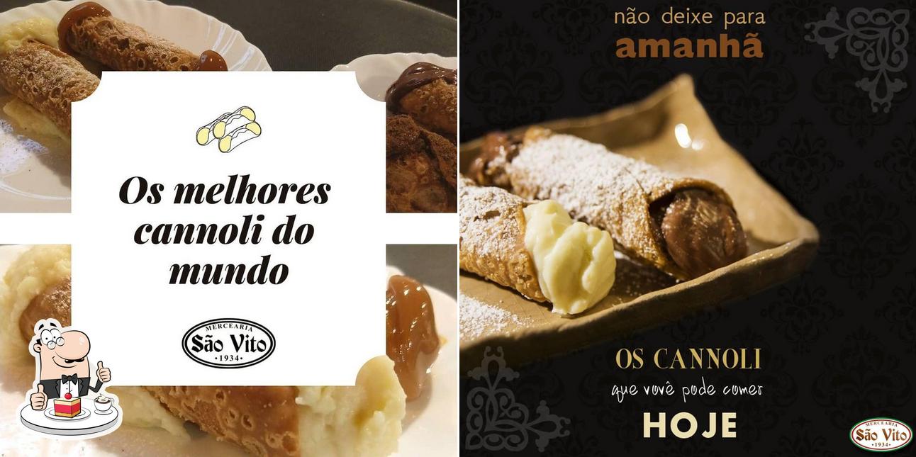 Mercearia São Vito provê uma escolha de sobremesas