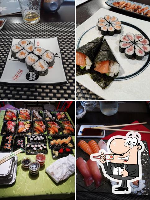 Ordina le diverse opzioni di sushi