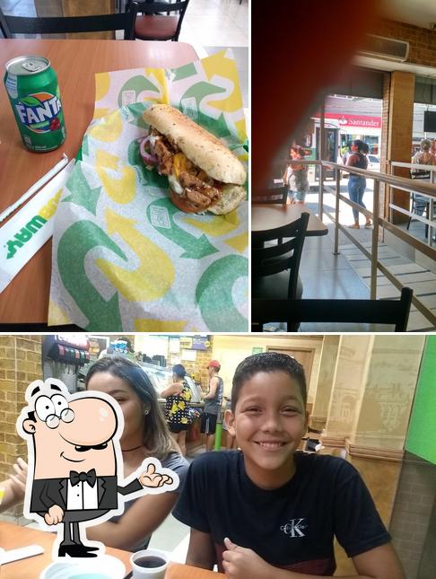 Veja imagens do interior do Subway