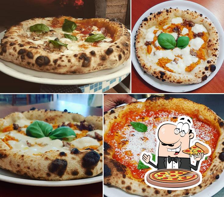 Scegli tra le molte varianti di pizza