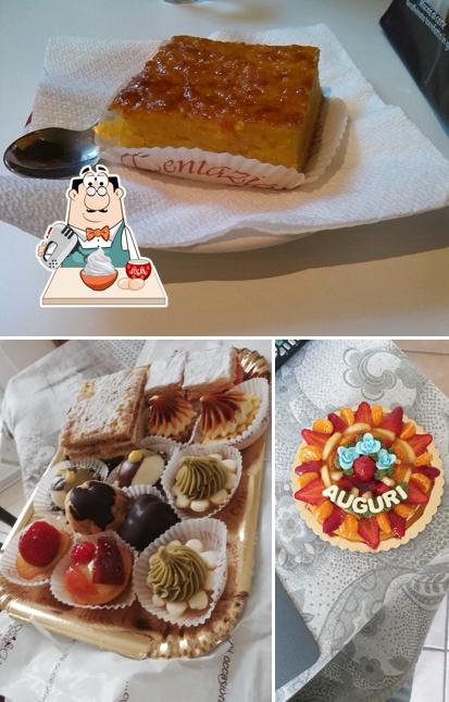 Dolci Tentazioni bietet eine Auswahl von Desserts 
