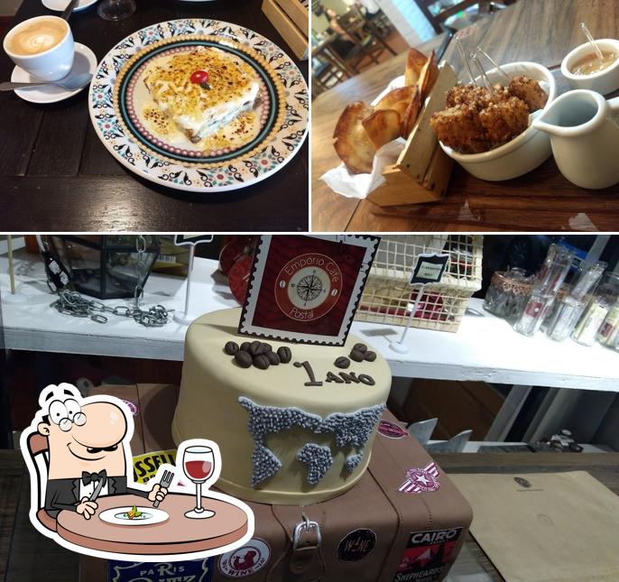 Comida em Empório Café Postal