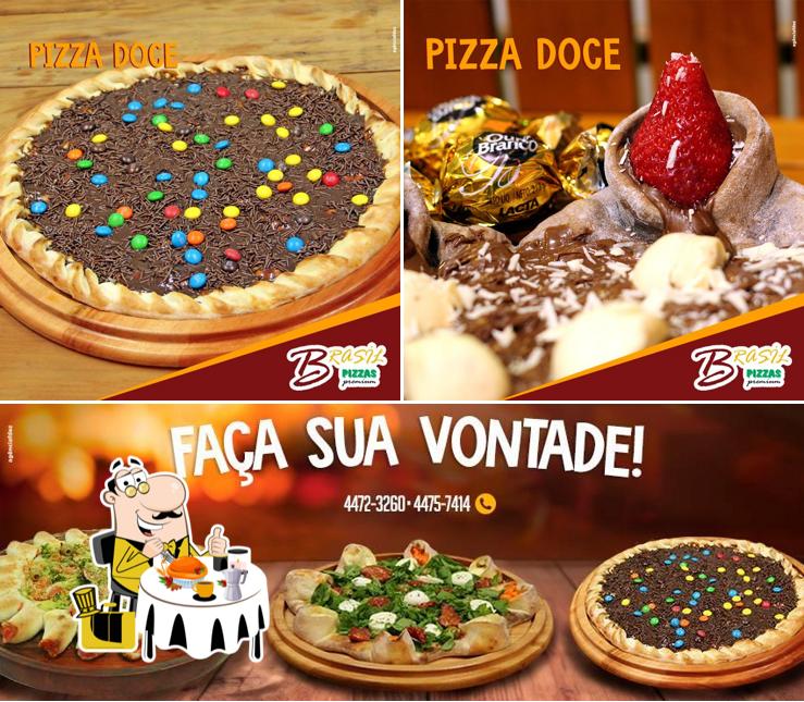 Comida em Brasil Pizzas Santo André