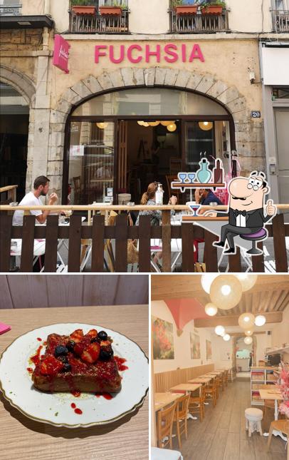 La photo de la intérieur et nourriture de Fuchsia Lyon’s