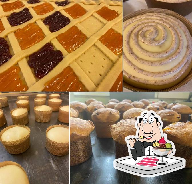 Mambretti Fornaio Pasticciere Snc Dei F.lli Mambretti serve un'ampia gamma di dolci