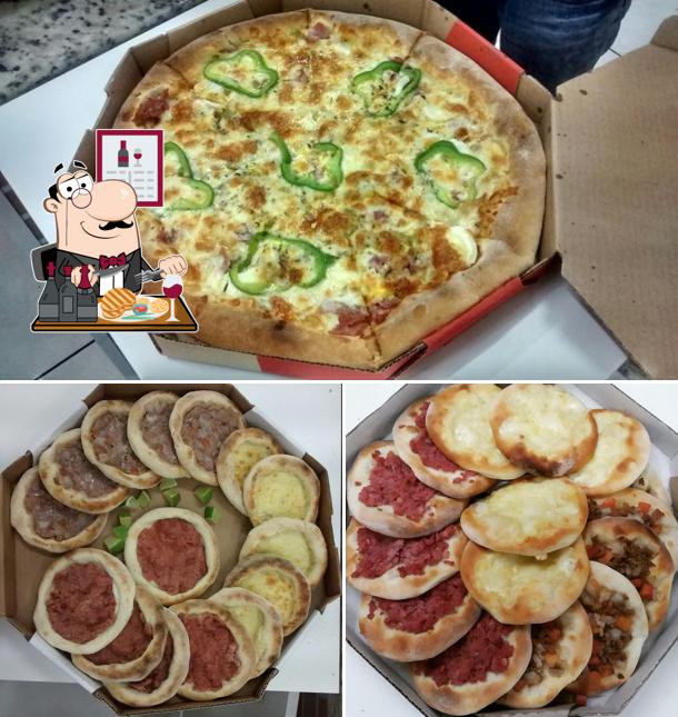 Escolha pratos de carne no Pizzaria Du Paulista