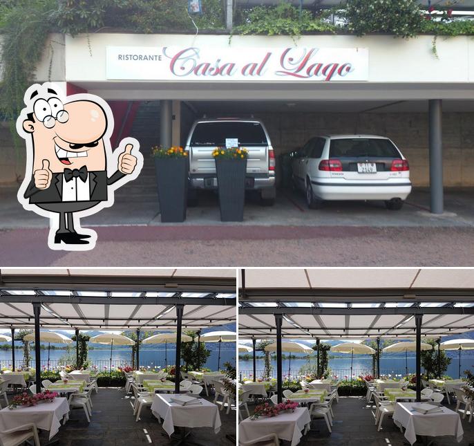 Voici une photo de Ristorante Casa al Lago