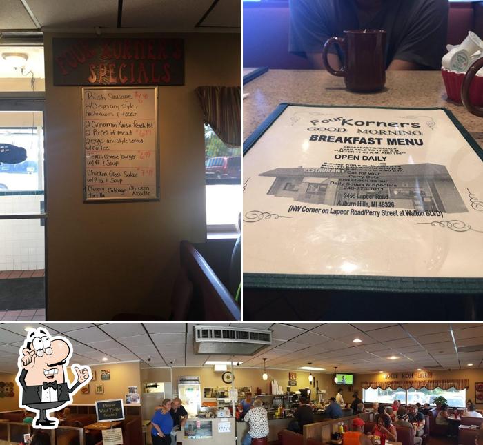 Four Korners Restaurant in Auburn Hills Restaurant menu and reviews