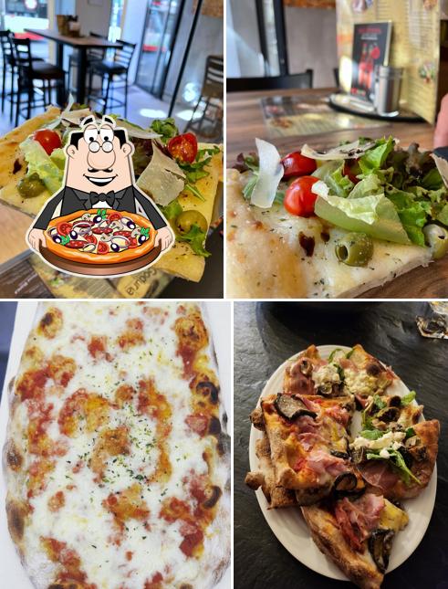Choisissez différents genres de pizzas