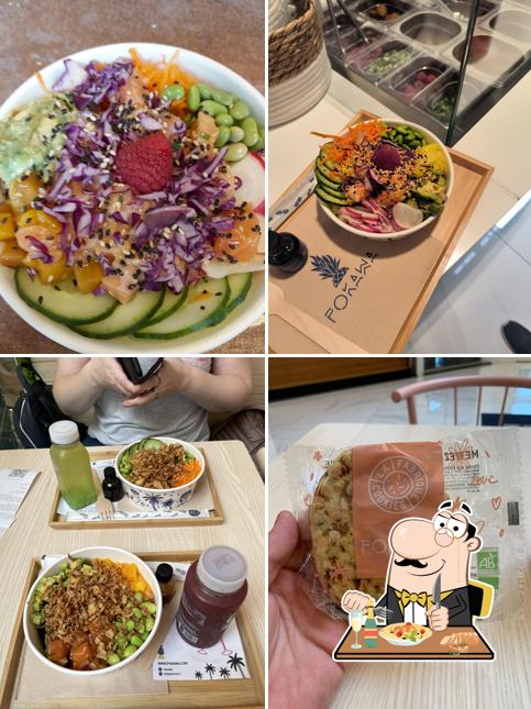 Блюда в "POKAWA Poké bowls"