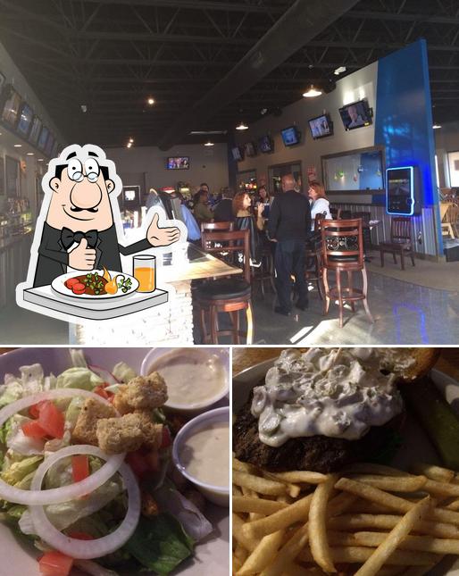 Burger Town Grille & Upper Deck Sports Bar in Portage Restaurant menu
