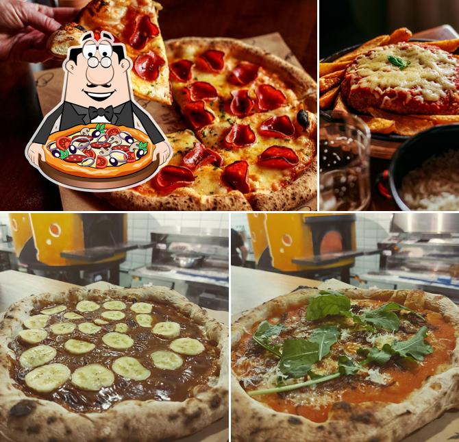 Get pizza at Ophelia Eatery