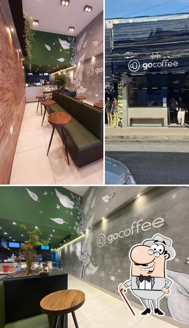 O exterior do Go Coffee - Santo André