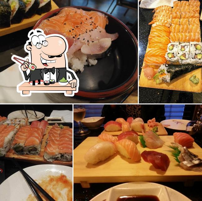 Les sushi sont offerts par Osaka