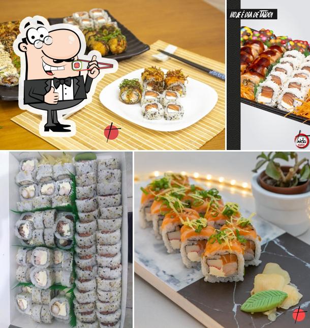 Presenteie-se com sushi no Taido Sushi Delivery