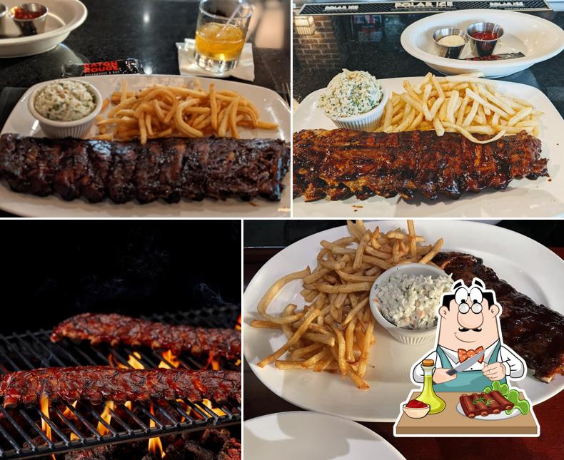 Côtes levées de dos à Bâton Rouge Grillhouse & Bar