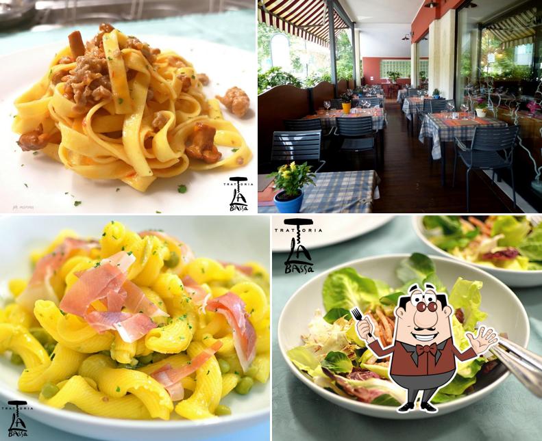Platti al Trattoria la Bassa