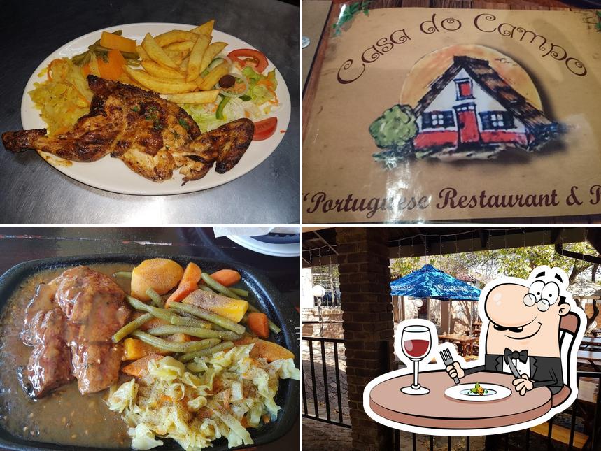 Gerichte im Casa Do Campo Portuguese Restaurant & Pub