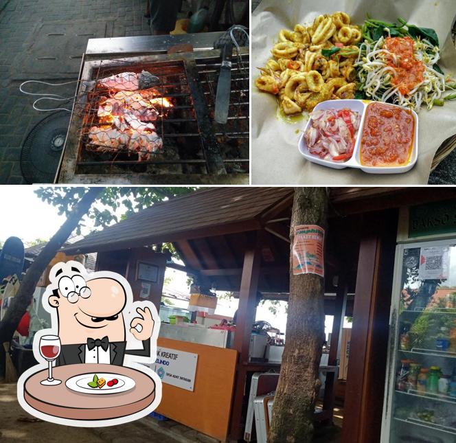 Food at Warung Amphibia