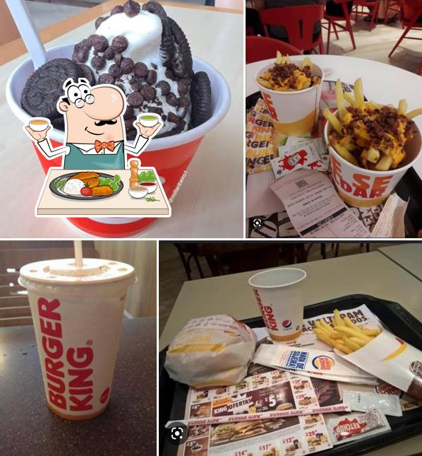 Platos en Burger King