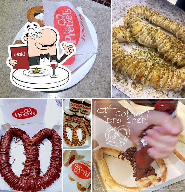 Comida em Mr. Pretzels - Londrina