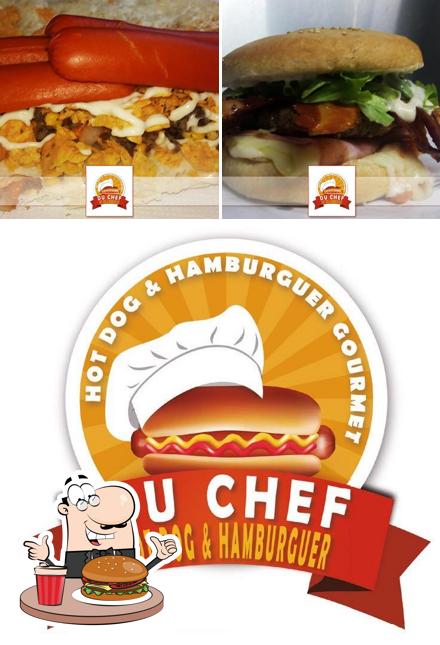 Os hambúrgueres do Du Chef Hot Dog E Hamburguer irão saciar diferentes gostos