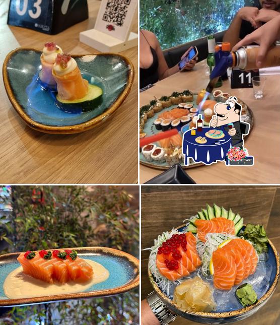 Sashimi em Gohan Culinária Japonesa
