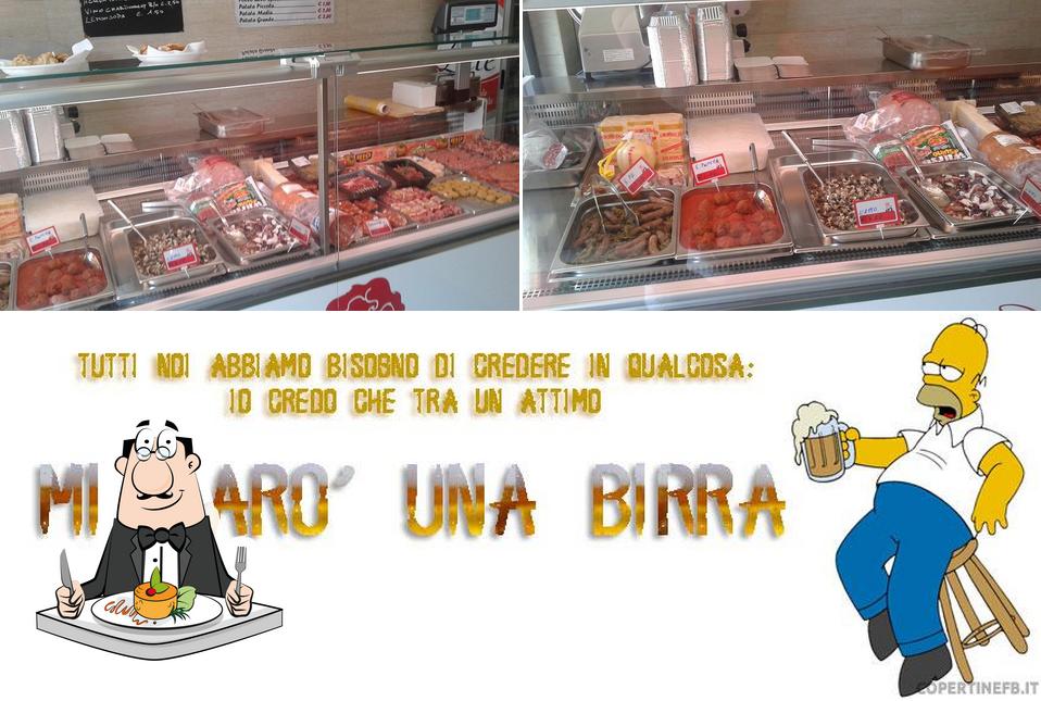 Tra le varie cose da Il paradiso all'improvviso si possono trovare la cibo e birra