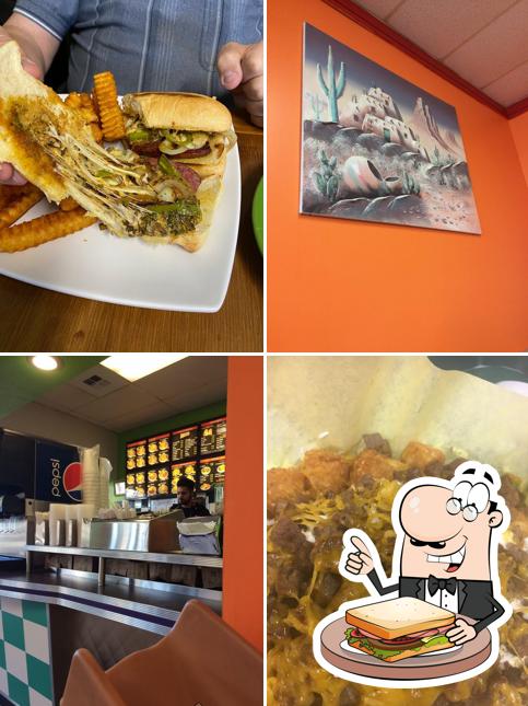 Pick a sandwich at Romulo's Mexican Grill