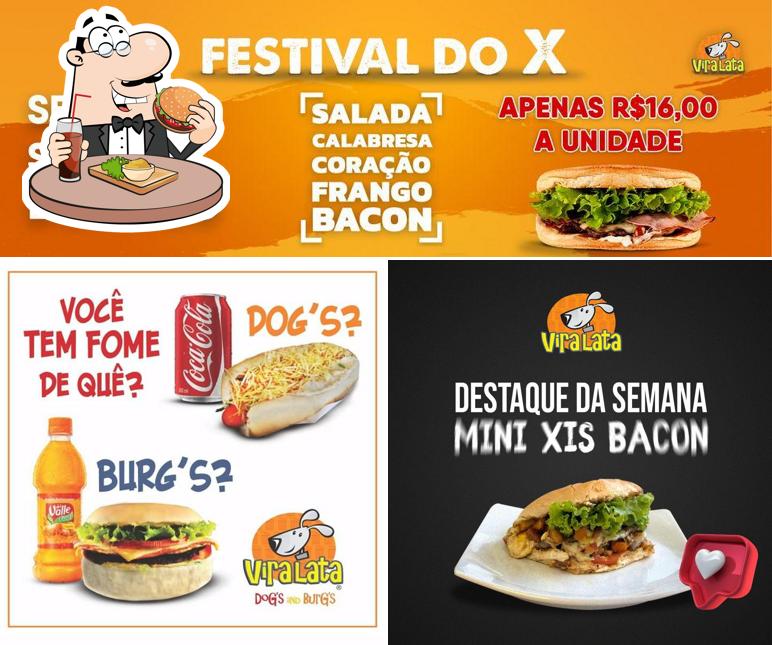 Consiga um hambúrguer no Viralata Dog's and Burg's