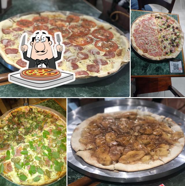 No Restaurante Catetelândia, você pode degustar pizza
