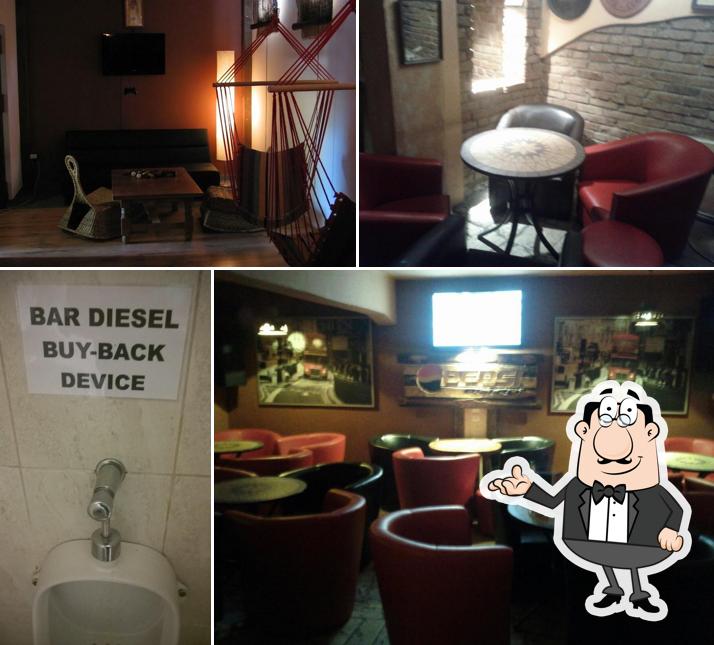 L'intérieur de DIESEL Cafe