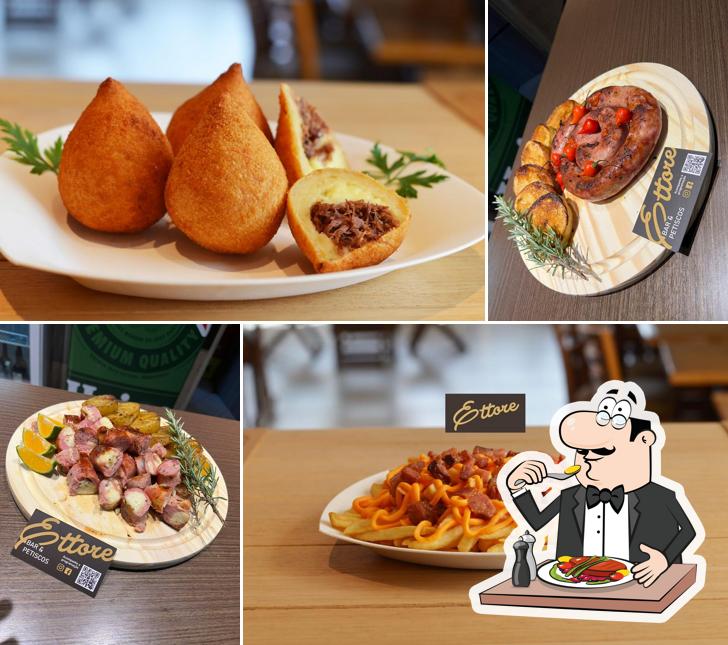 Platos en Ettore Salgados