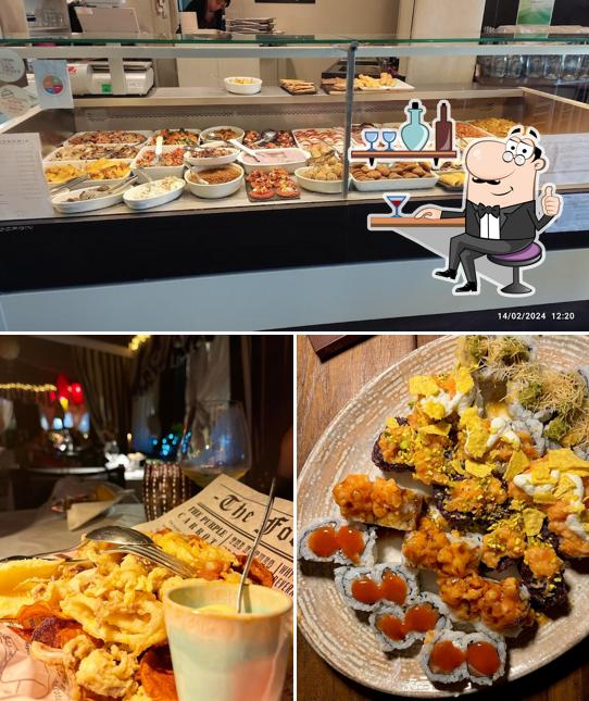Questa è la immagine che presenta la interni e bevanda di Food Love