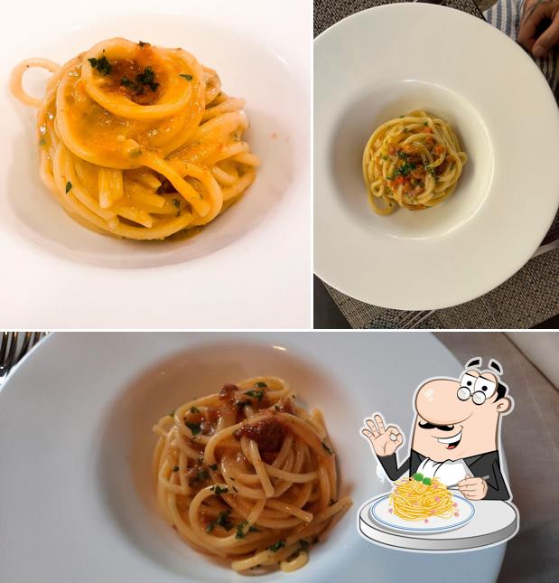 Spaghetti alla carbonara al La Botte