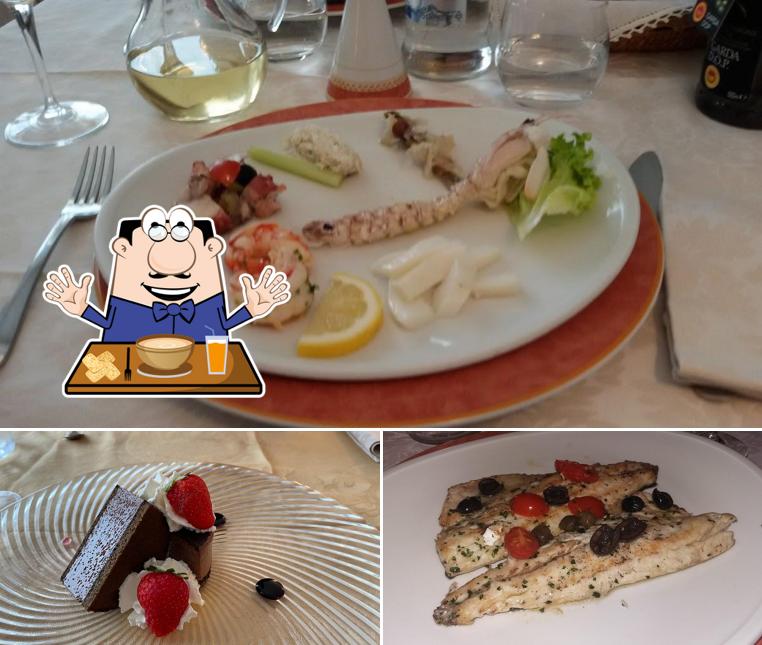 Platti al Trattoria Di Mare All Gallo