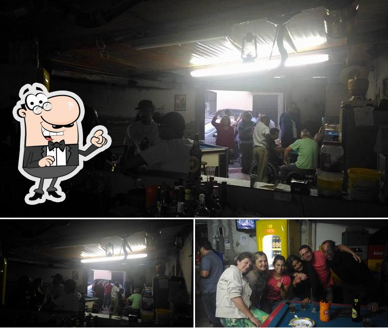 O interior do Bar do Barba