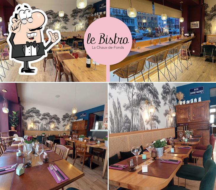 Dai un'occhiata agli interni di Le Bistro