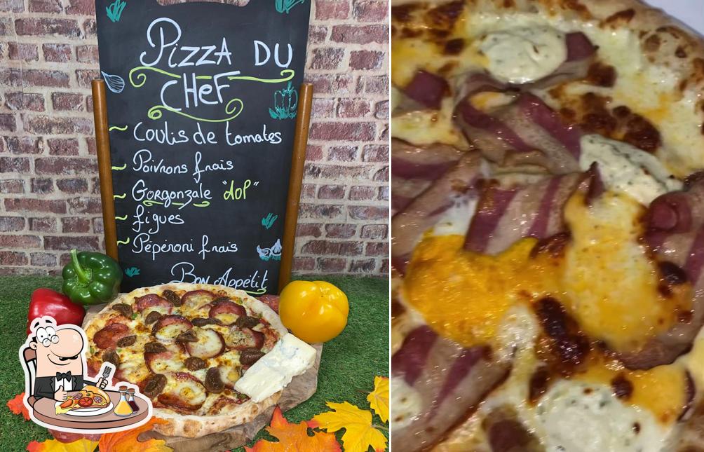 A PIZZA VILLAGE- Bosc-Le-Hard, vous pouvez profiter des pizzas
