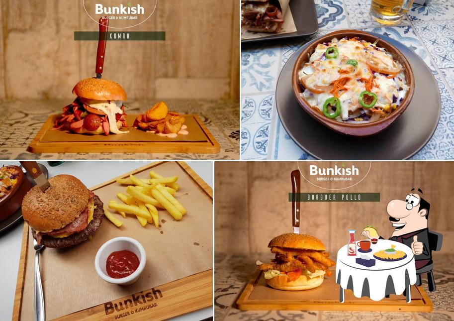 Try out a burger at BUNKISH Kebab Burger & Kumrubar