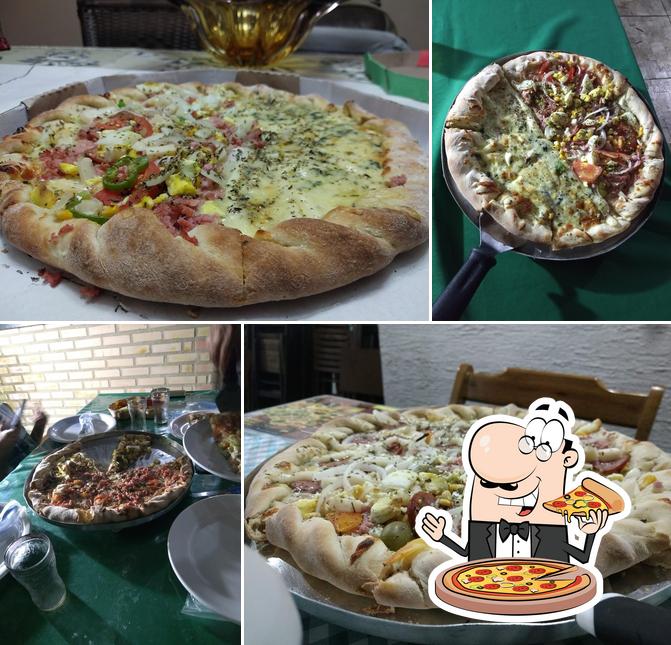 Experimente pizza no Casa da Pizza Scotini