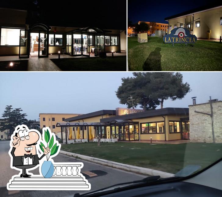 Gli esterni di Ristorante La Trincea