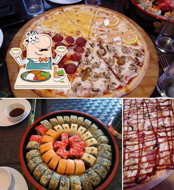 Еда в "Maxi Суши-Пицца"