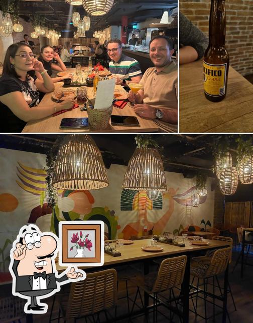 Gli interni di Mexicana Grill - Taquería & Cocktail Bar (Lausanne - Flon)