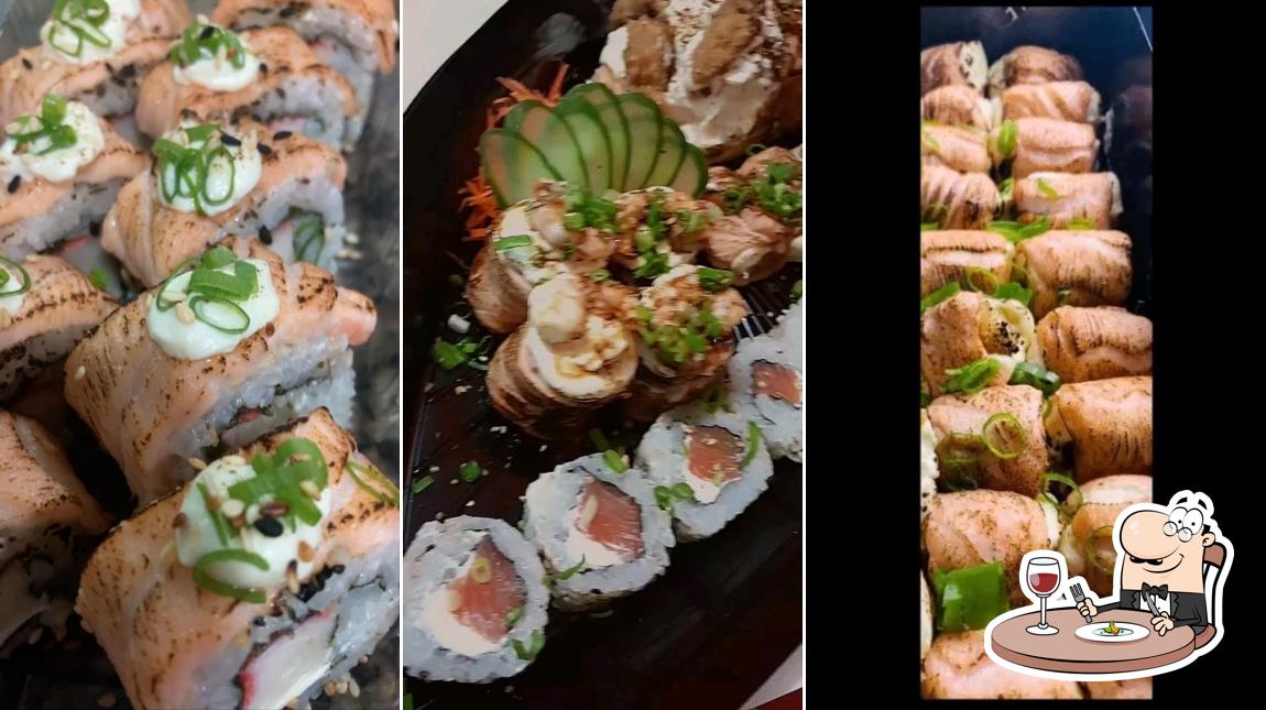 Comida em Ryoko Temakeria e Sushi