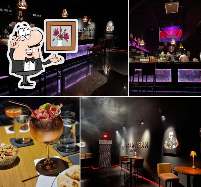 Интерьер "Skaalvenn Distillery & Cocktail Lounge"