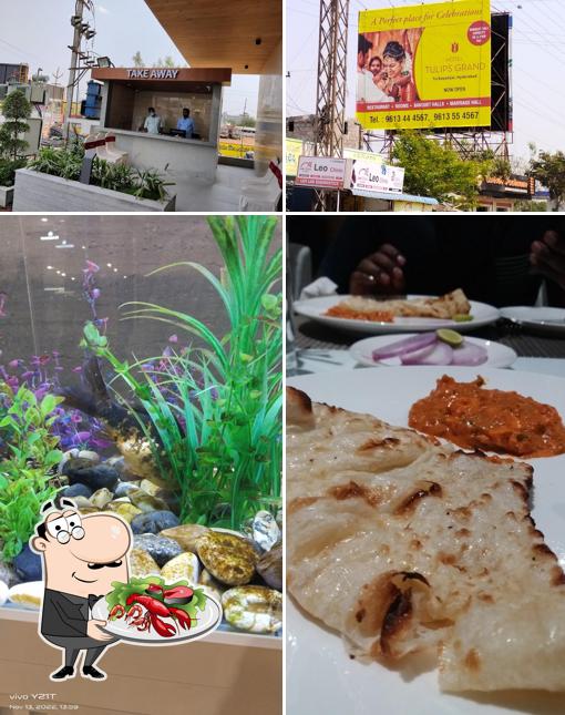 Try out seafood at HOTEL TULIPS GRAND