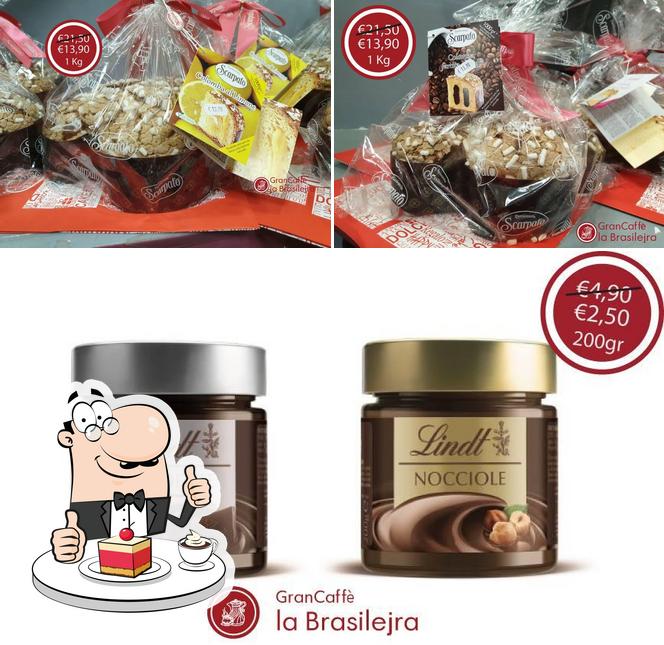 La Brasilejra propone un'ampia varietà di dessert