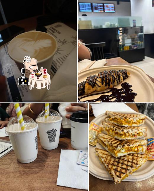 Food at Napster Coffee