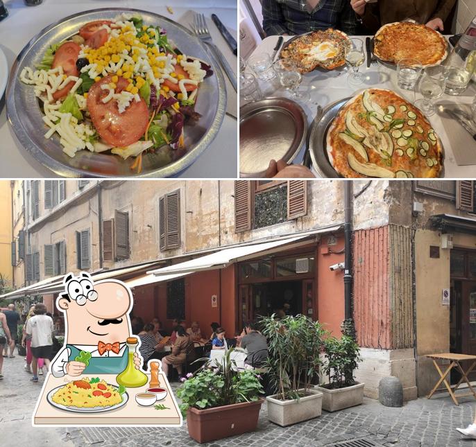 Cibo al Pizzeria Da Baffetto